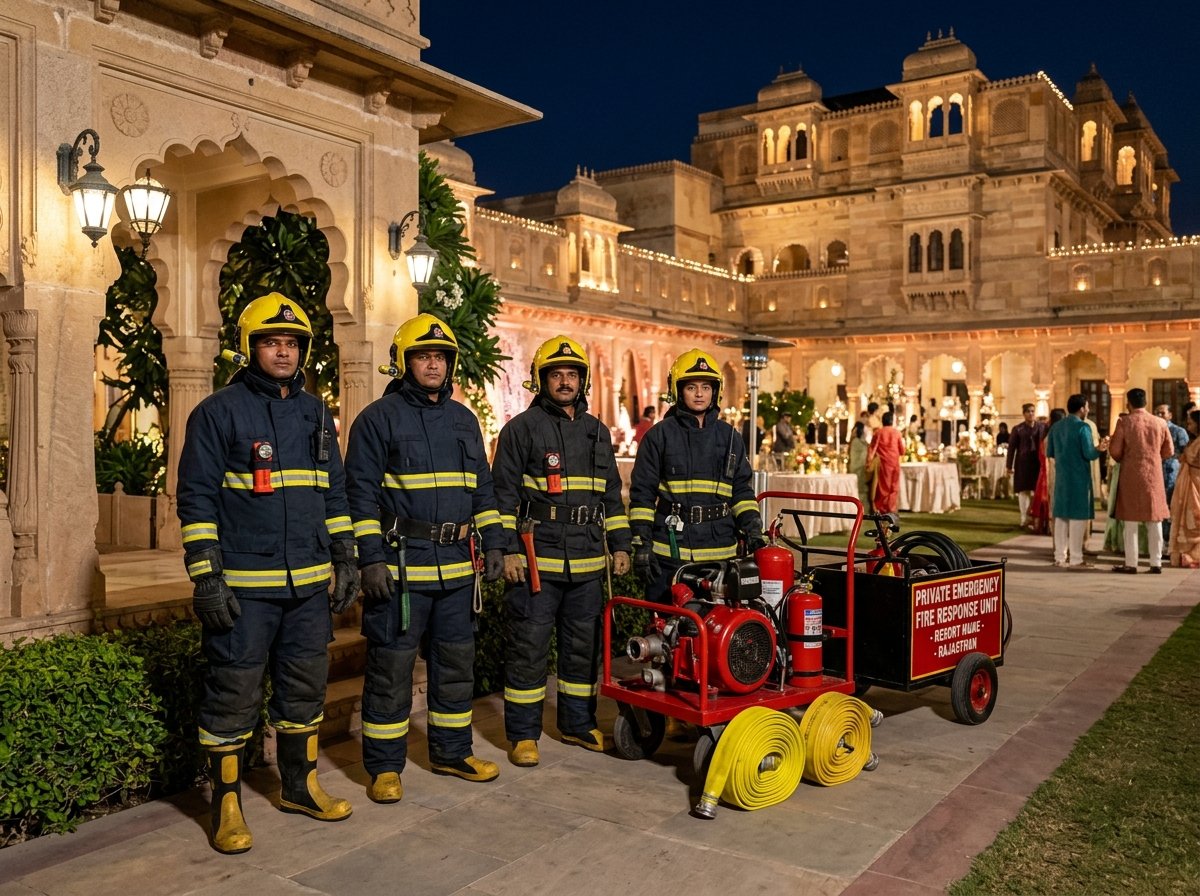 Private Emergency Fire Defense Standby Unit for Events