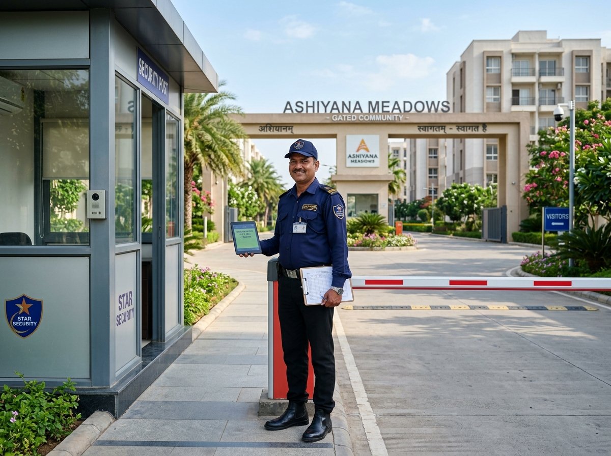 Residential Gated Community Access Control and Visitor Verification